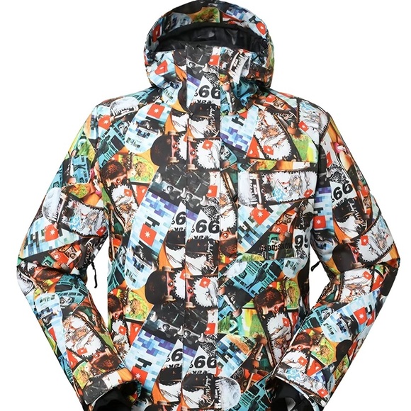 Gsou Snow Men's High Windproof Snowboard & Ski Jacket Wear - Picture 2 of 7